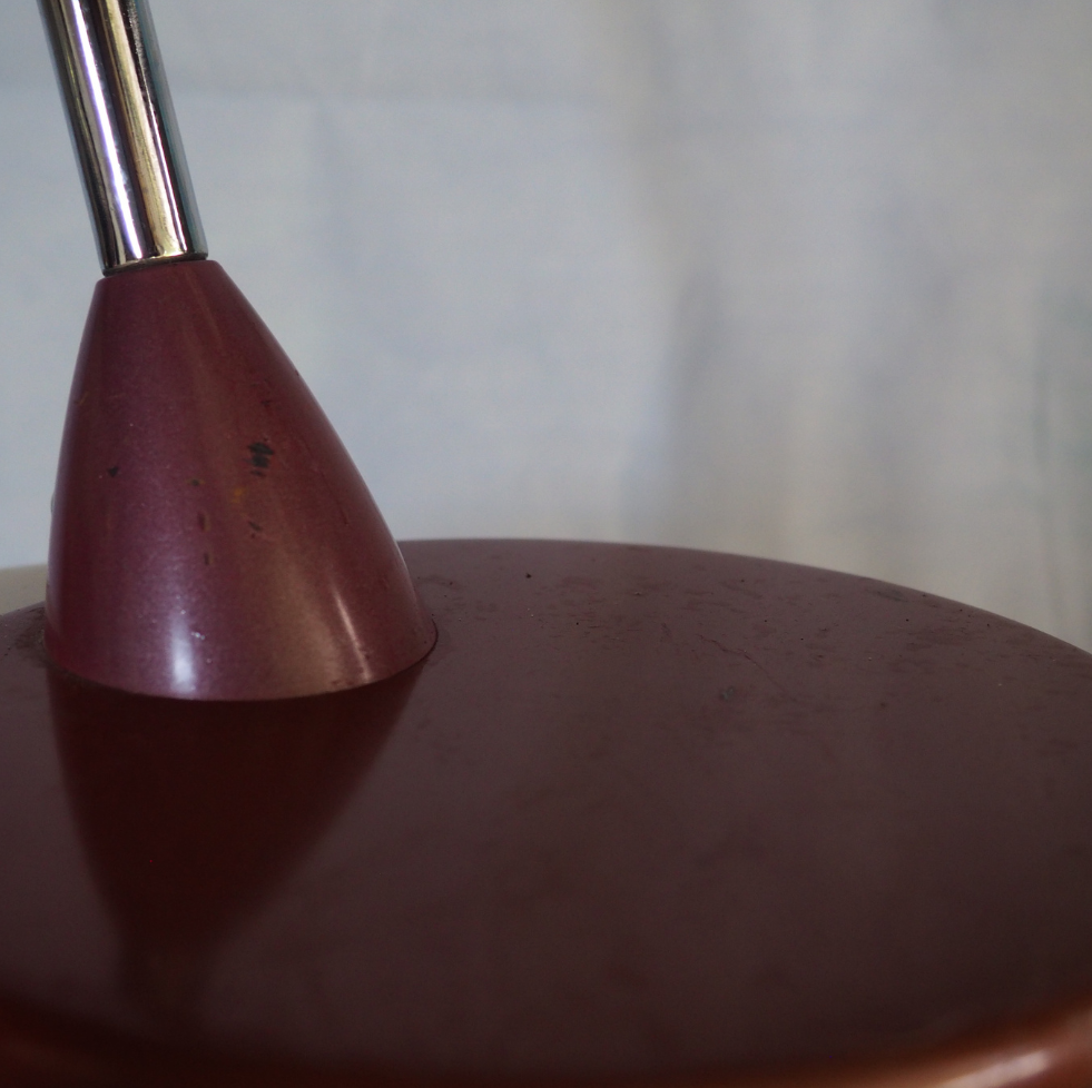 Leftover Loves Adjustable Red Desk Lamp