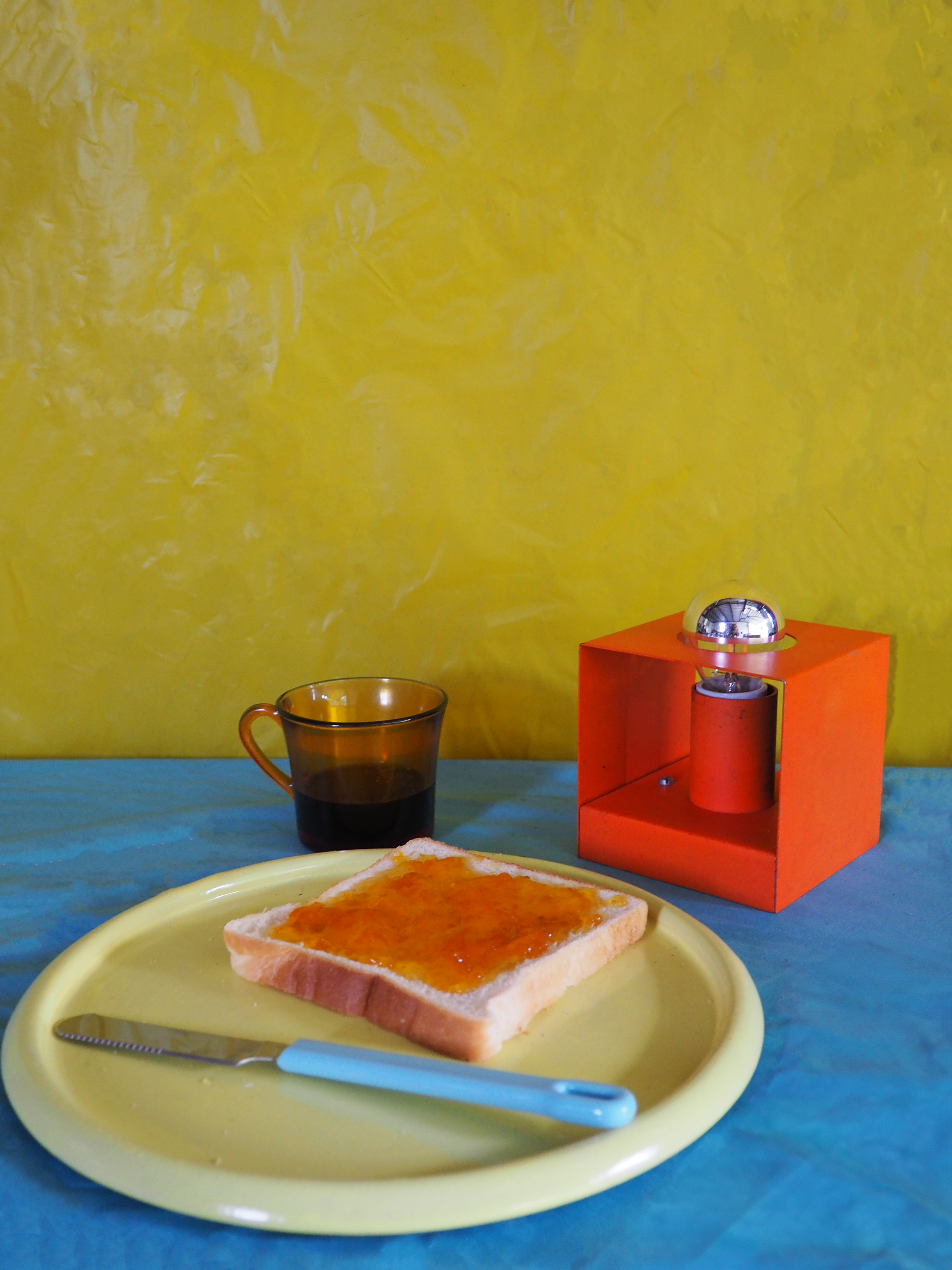 Leftover Loves Table Lamp Bauhaus Cube Lamp
