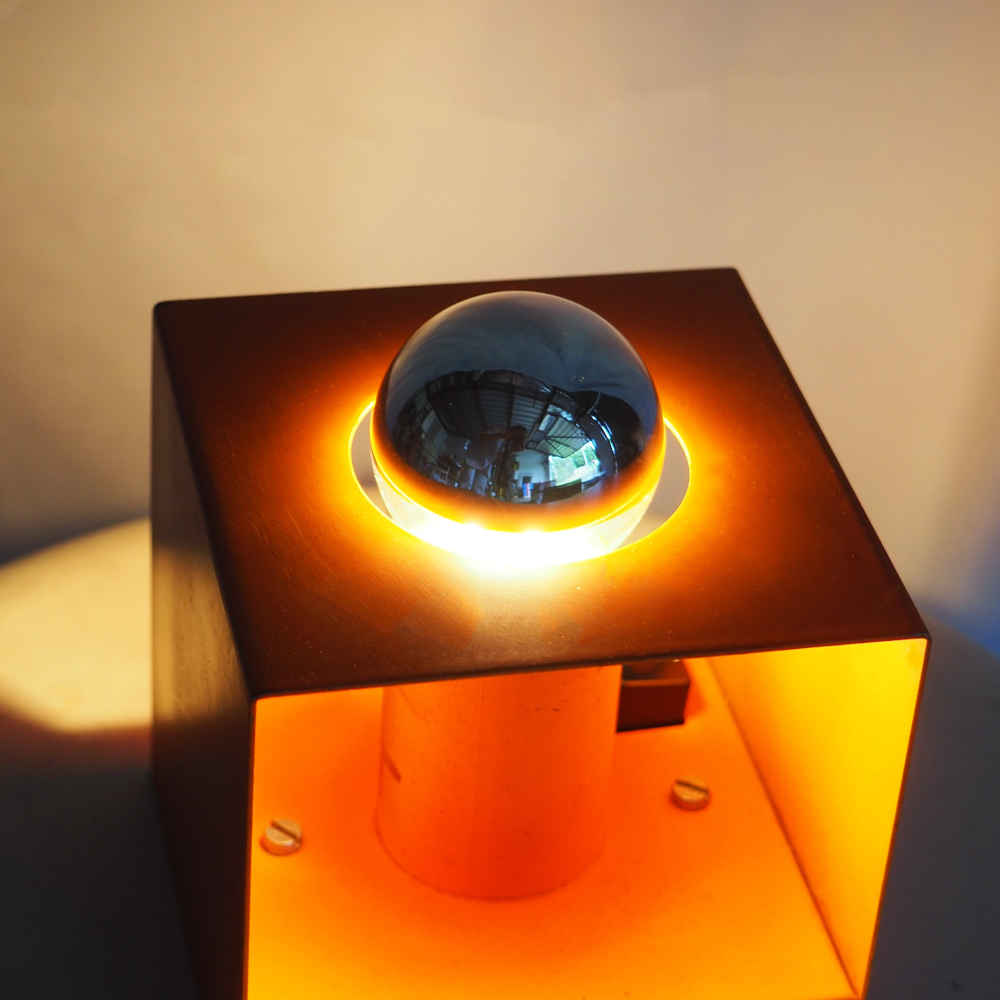 Leftover Loves Table Lamp Bauhaus Cube Lamp