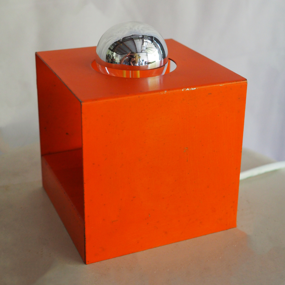 Leftover Loves Table Lamp Bauhaus Cube Lamp