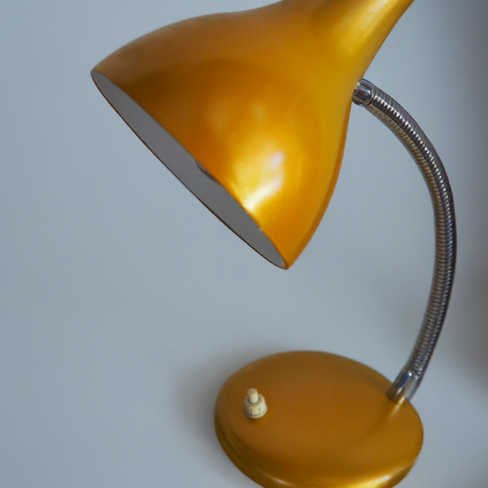 Leftover Loves Golden Hue Desk Lamp