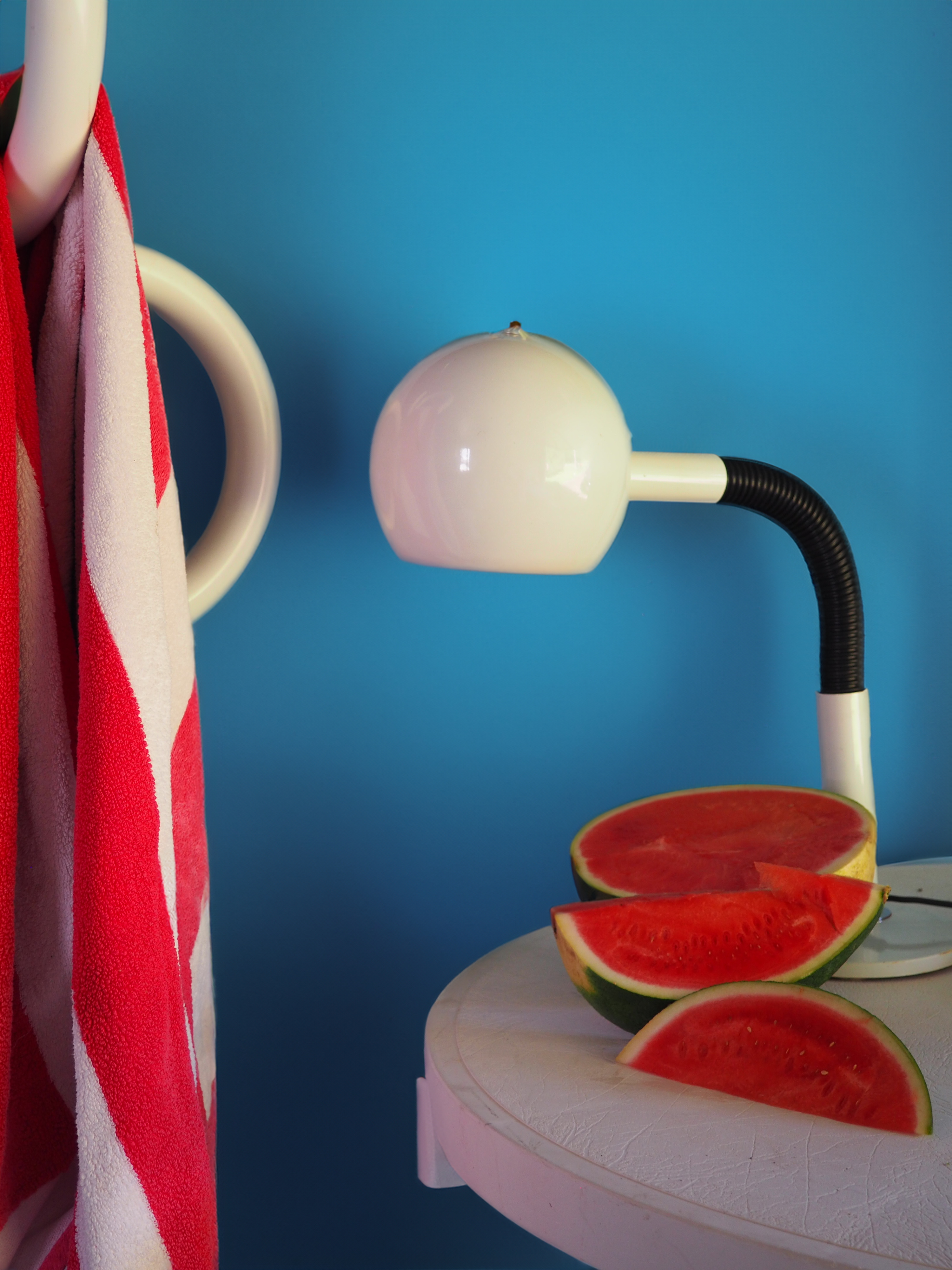Hala Zeist Gooseneck White Eyeball Desk Lamp