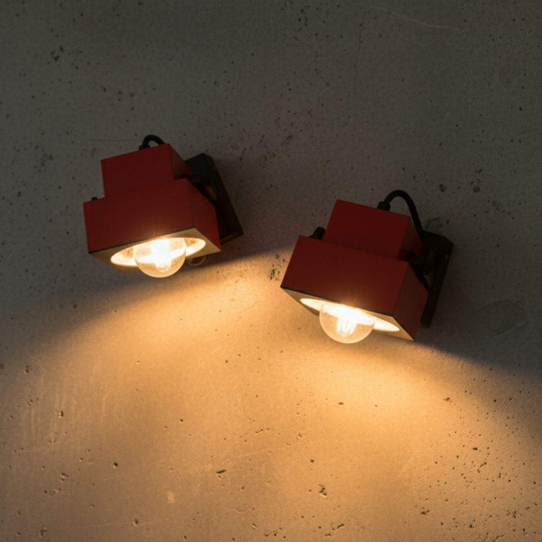 Leftover Loves Italian Cube Wall Lights