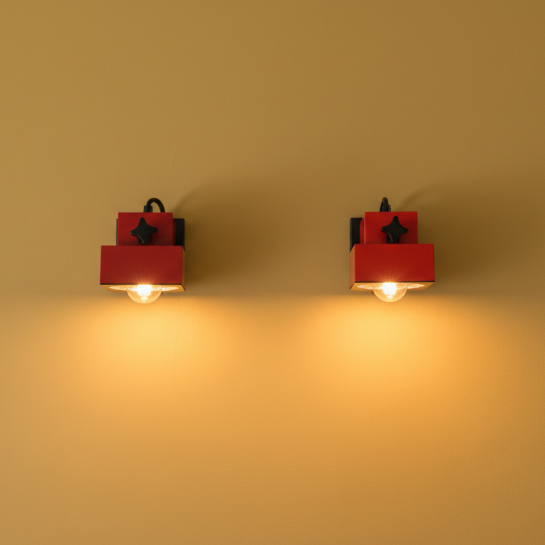 Leftover Loves Italian Cube Wall Lights