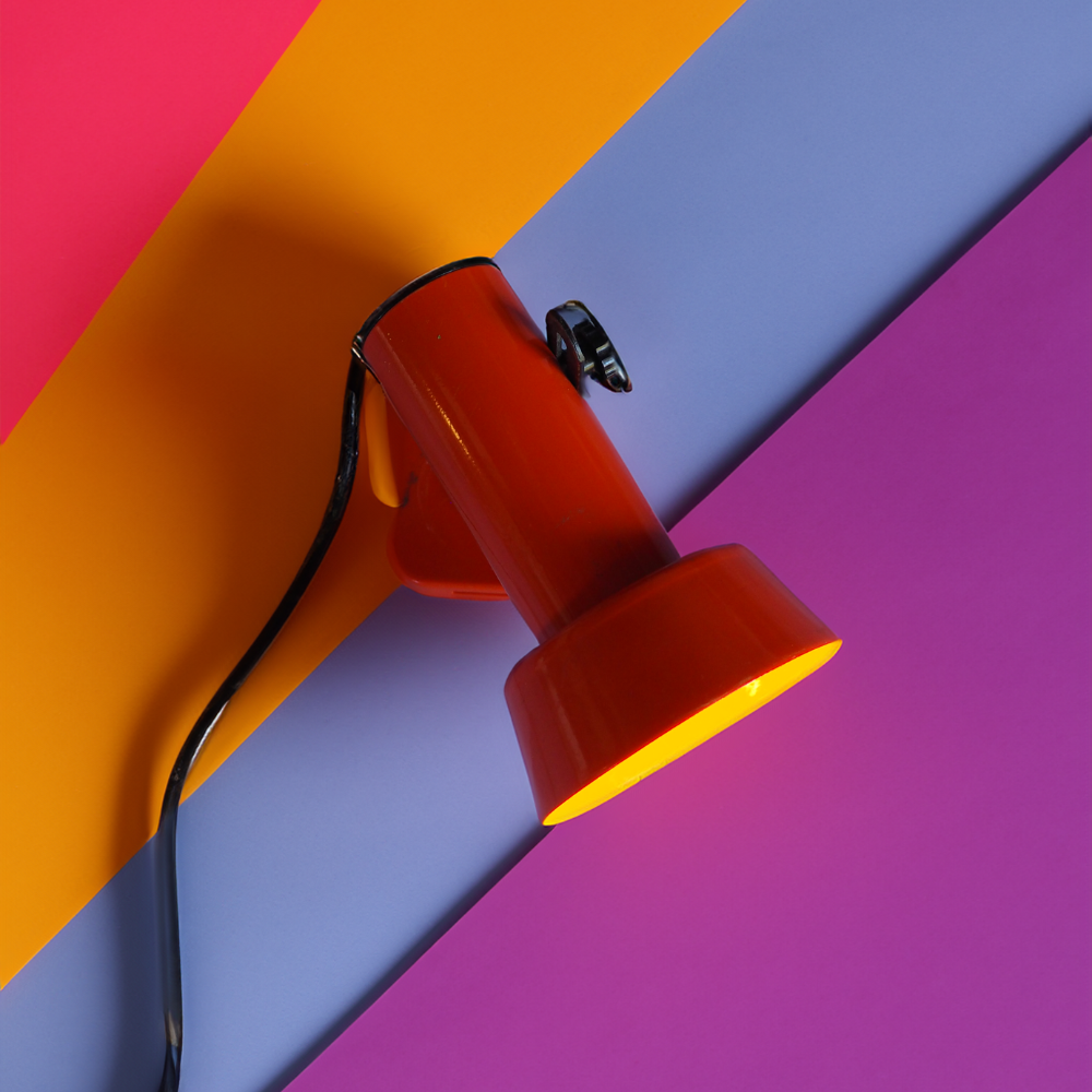Leftover Loves Orange Wall Sconce