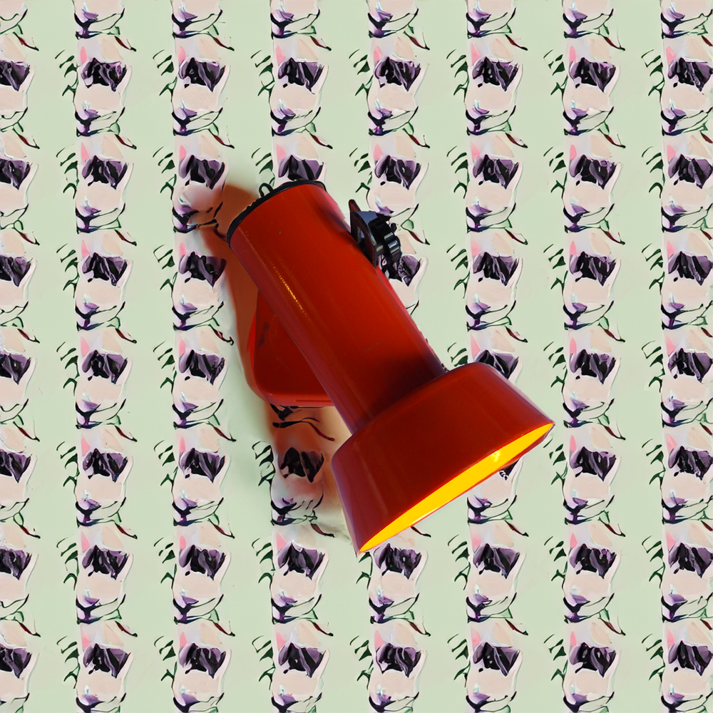 Leftover Loves Orange Wall Sconce