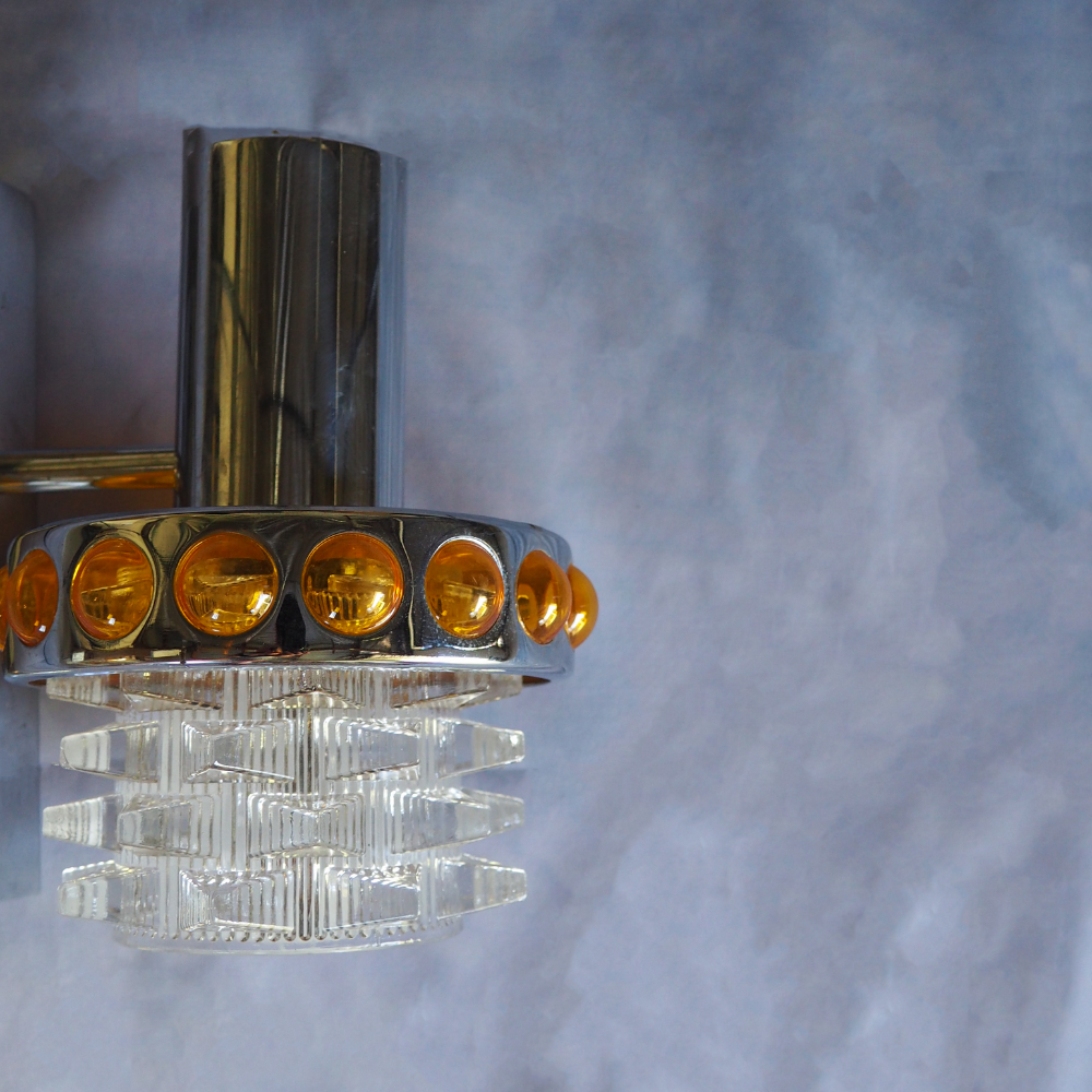 Massive Space Star Wall Sconce