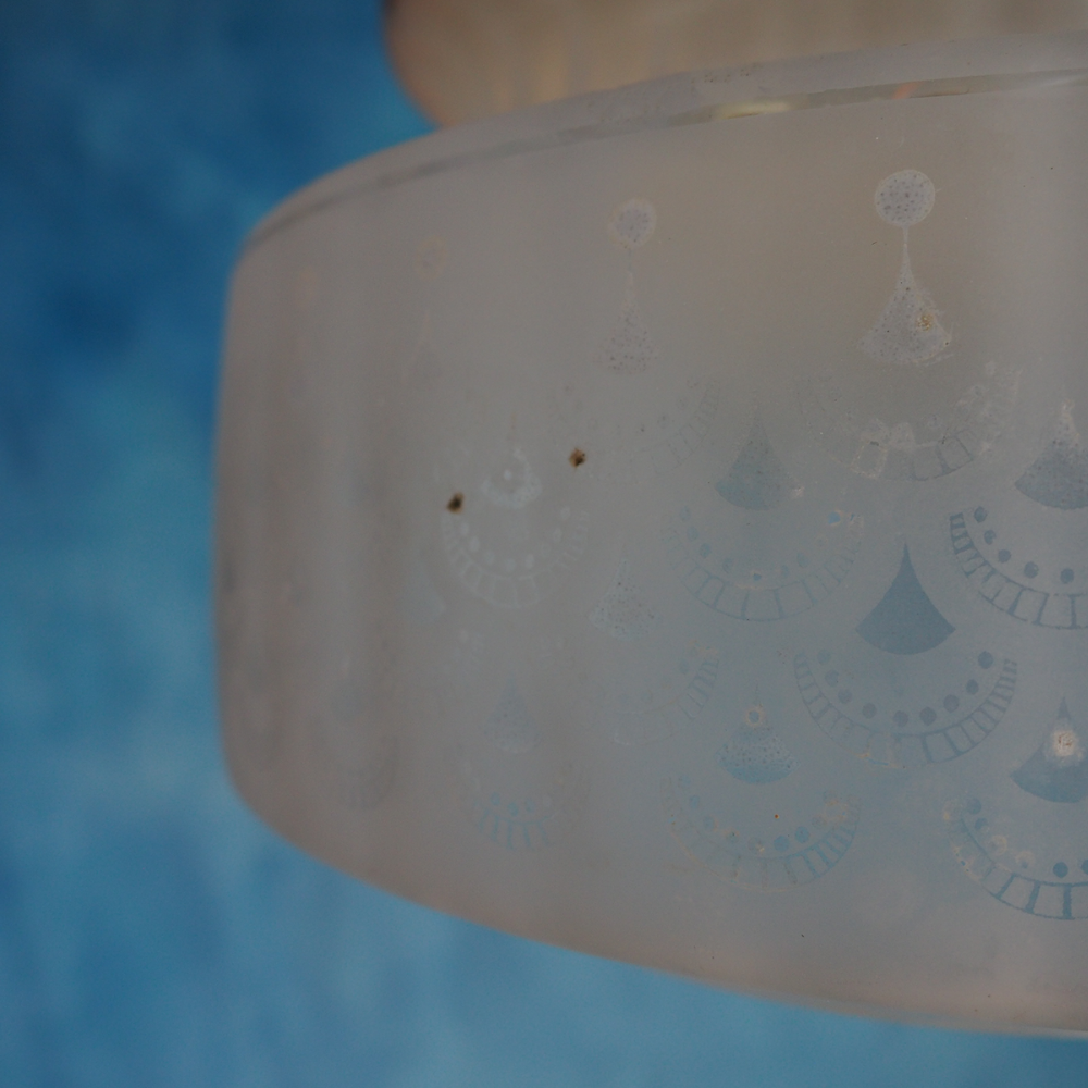 Unkown Pendant Tweed Vintage Pendants Pair