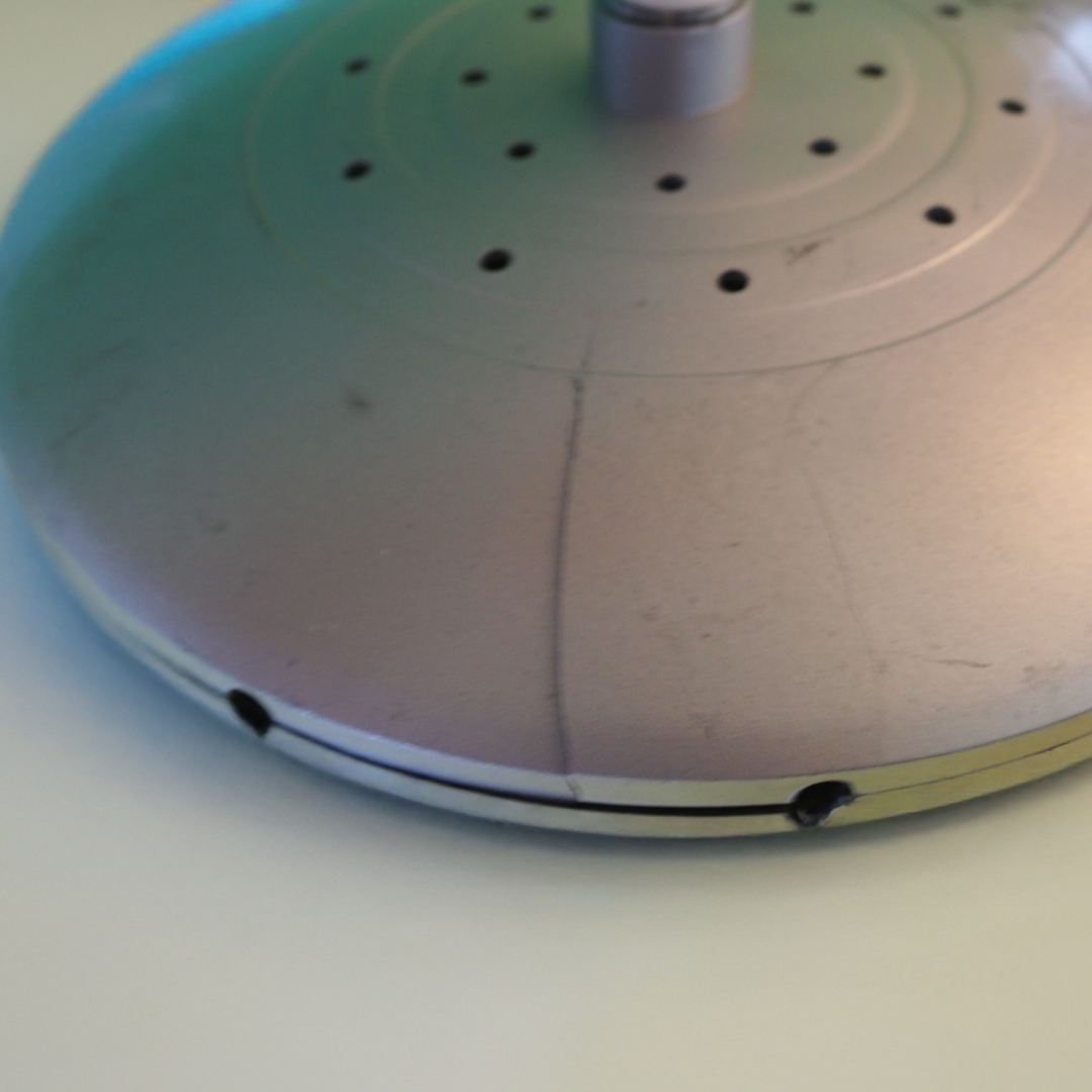Leftover Loves Table Lamp Vintage Rotating Fibre Optic UFO Lamp